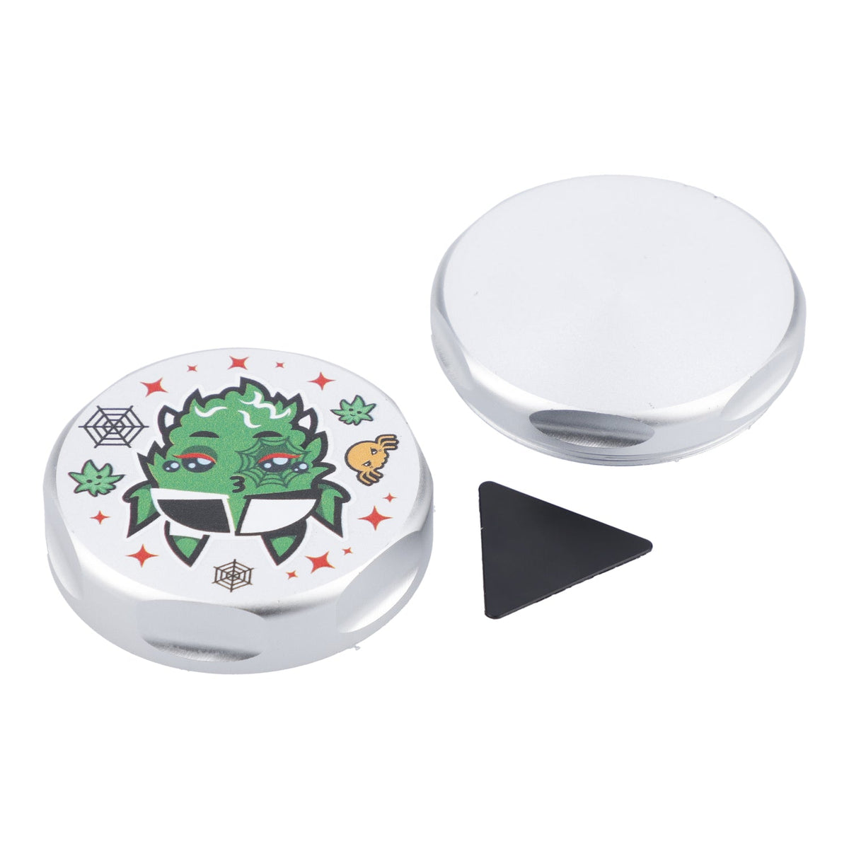 55mm White Widow 3 Stage Grinder - Silver - view 4