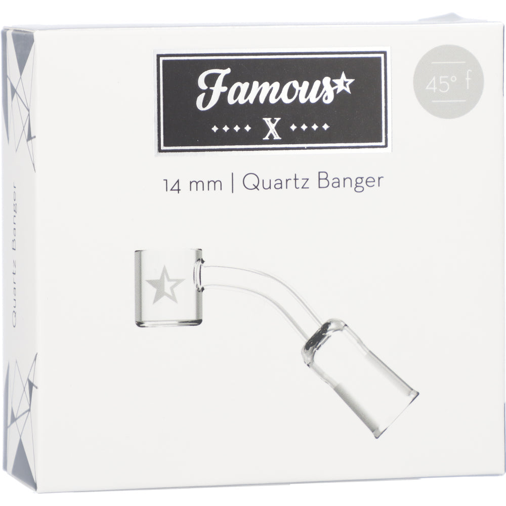 Famous X Replacement Banger - 45 Degree 14mm Female - view 2