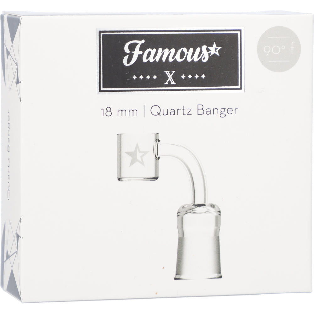 Famous X Replacement Banger - 90 Degree 18mm Female - view 2