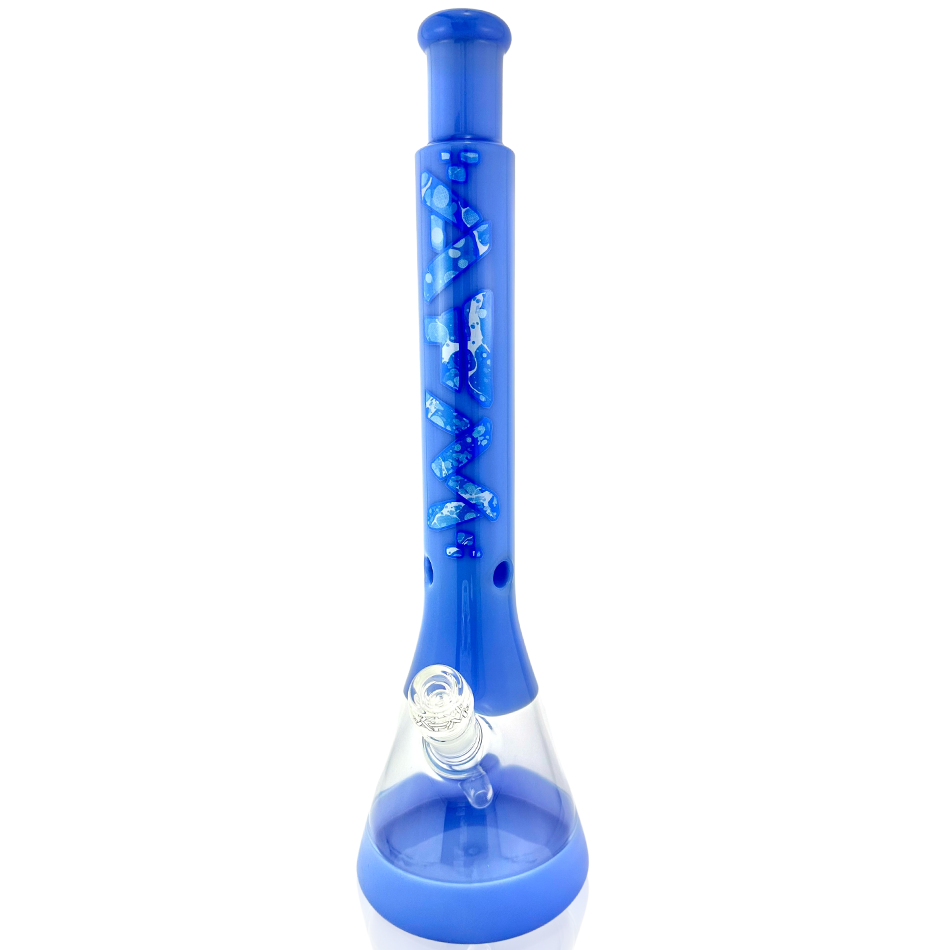18" Quasar Glass Bubble Beaker Bong