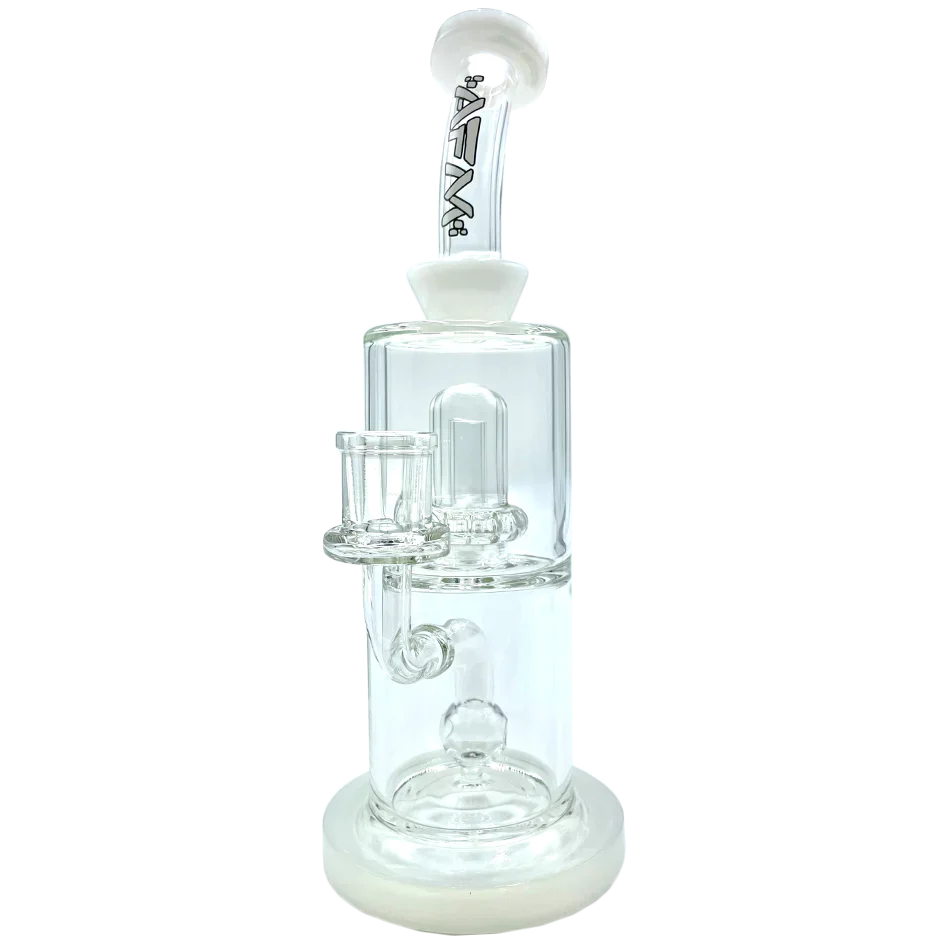 10" Dot Double Perc Glass Dab Rig