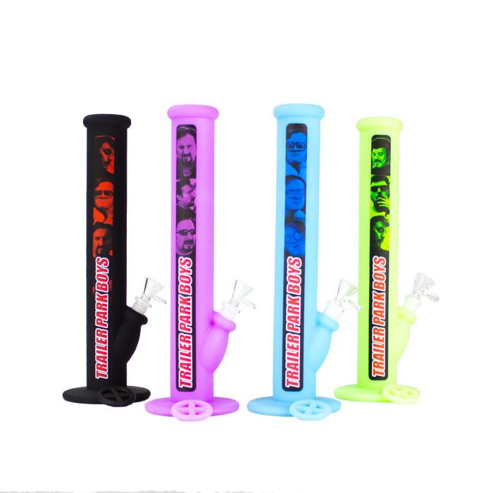 Silibong 14" Straight Silicone Water Pipe