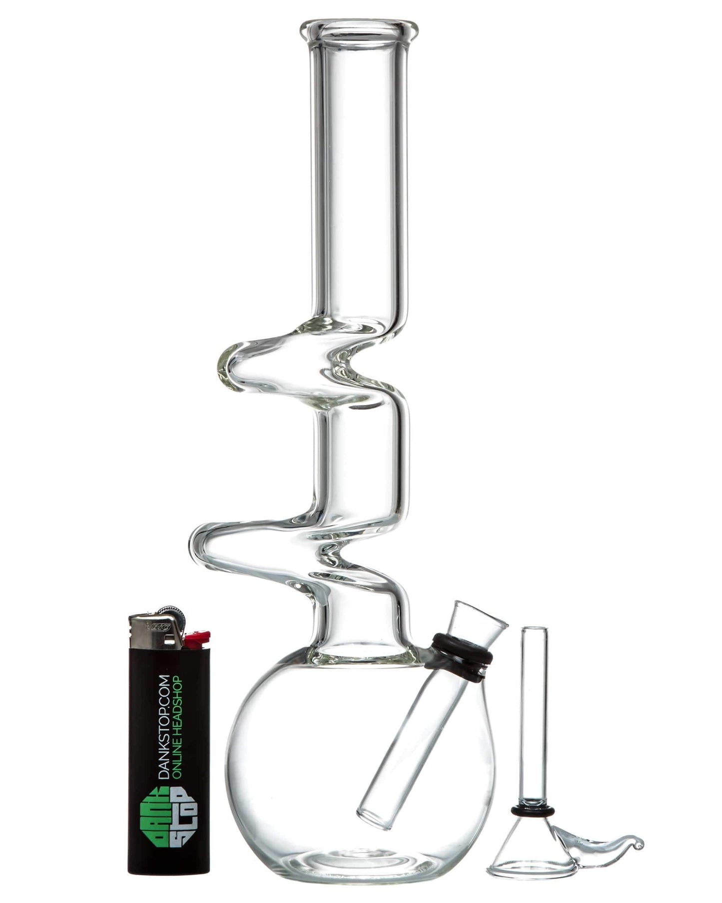 10" Zig-Zag Beaker Bong