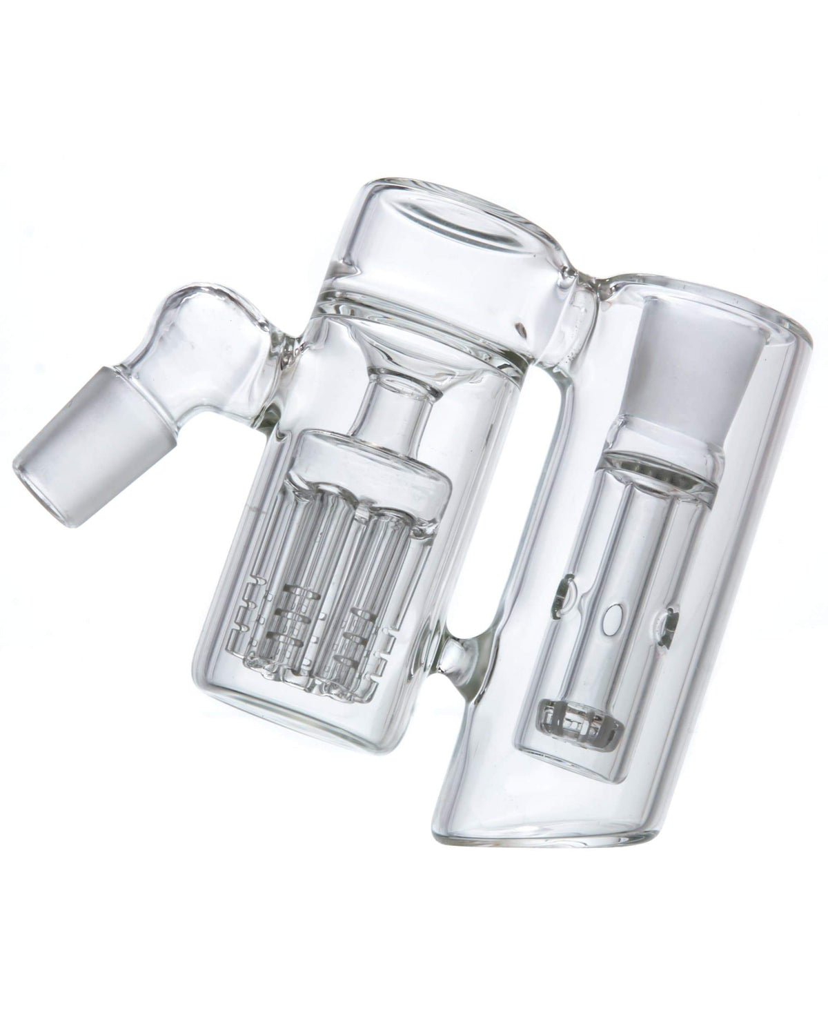 45˚ Showerhead to Tree Perc Dual Chamber Ashcatcher