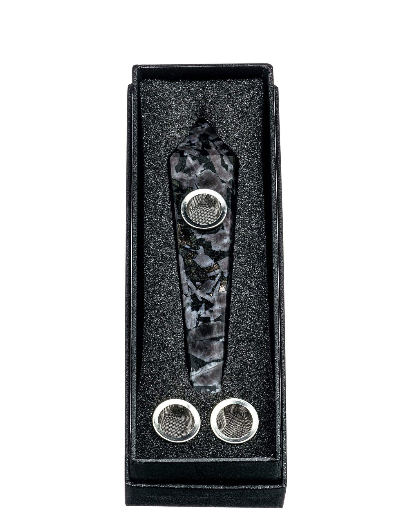 Black Onyx Stone Pipe - view 6