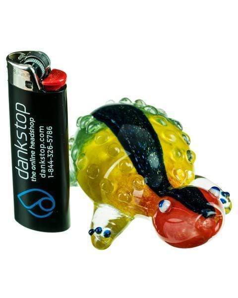 Dichro Striped Rasta Turtle Pipe