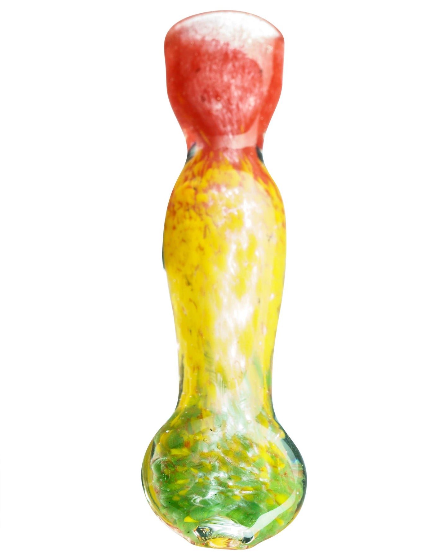 Fritted Glass Rasta Chillum