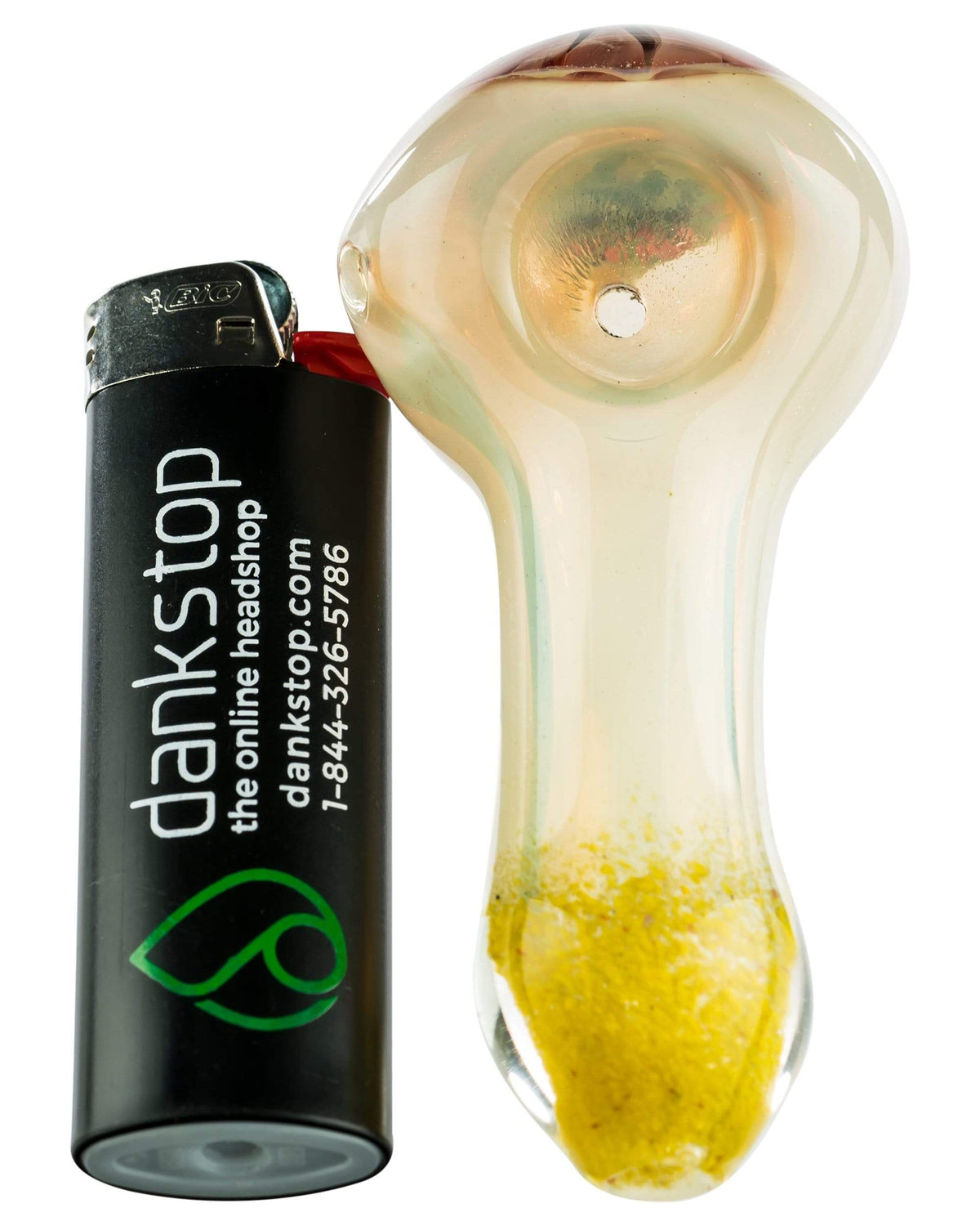 Fumed Mushroom Milli Spoon Pipe - view 18