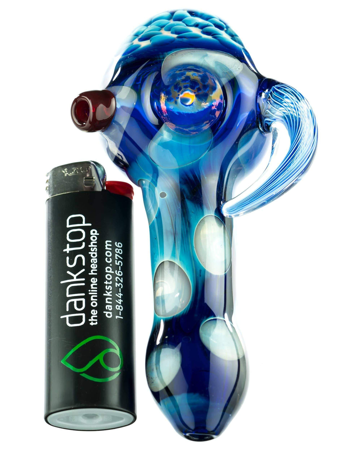 Glass Spoon with Bubbled Tubing - view 5