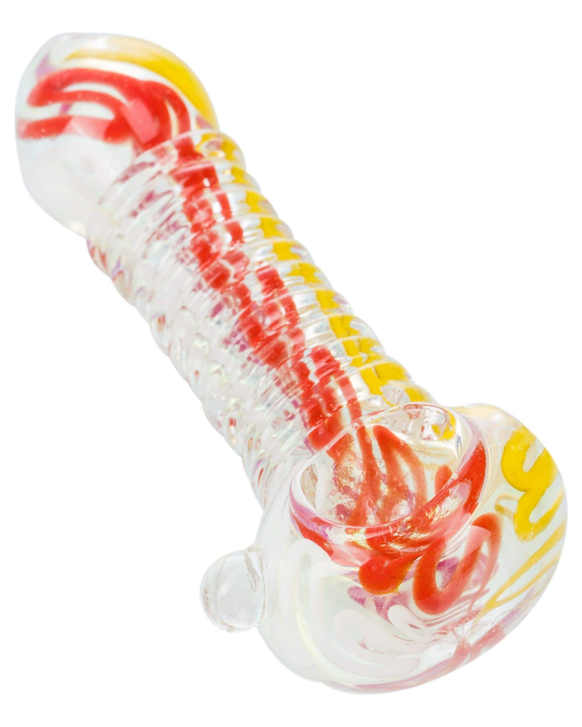 Glass Wrapped Spoon Pipe