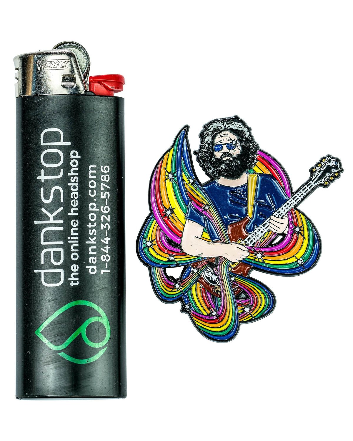 Grateful Guitarist Metal Pin - view 2