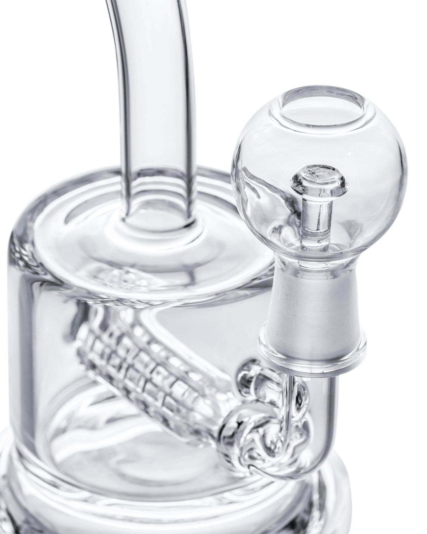 Nano Puck Dab Rig with Inline Barrel Perc - view 6