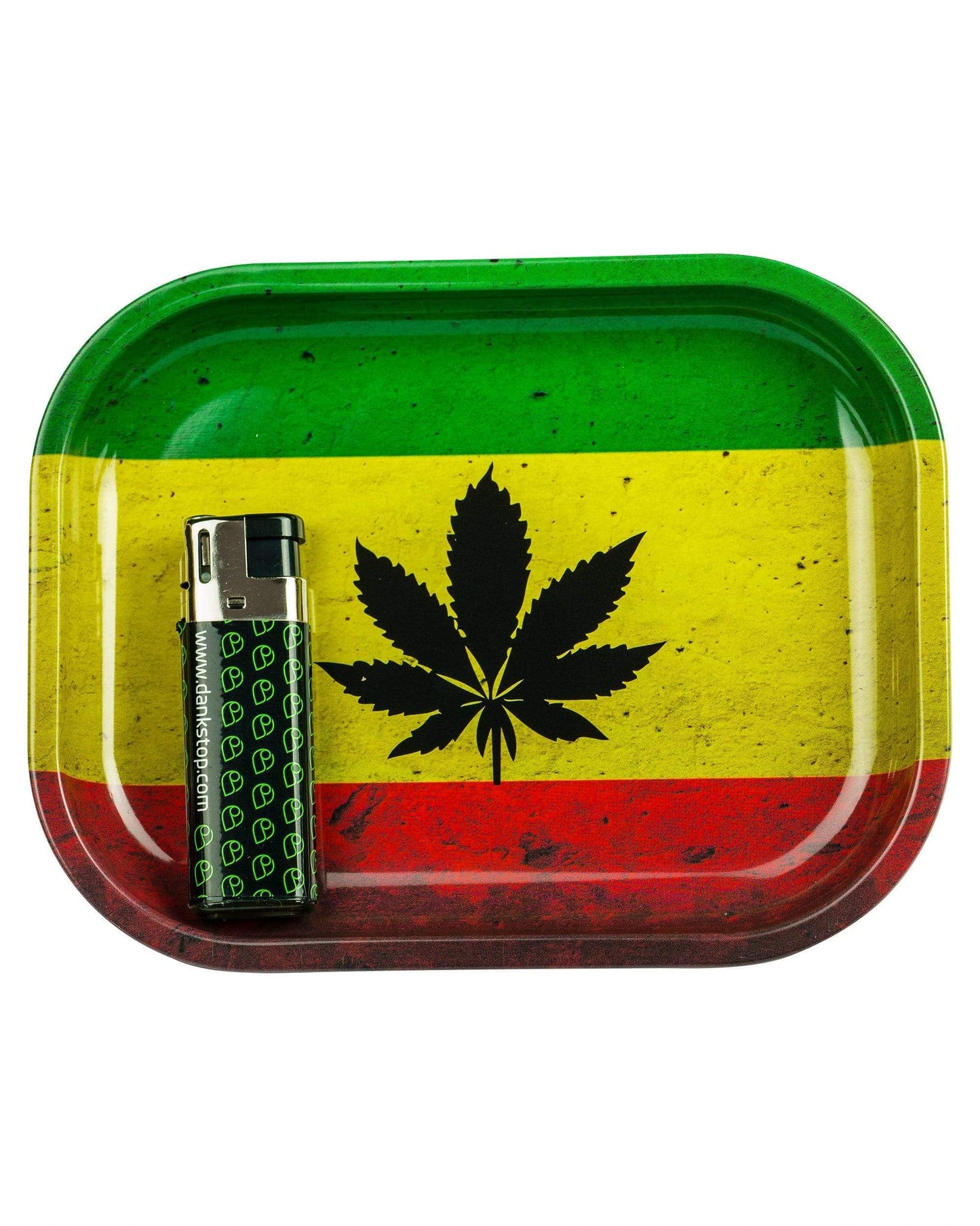 Rasta Maple Leaf Tray