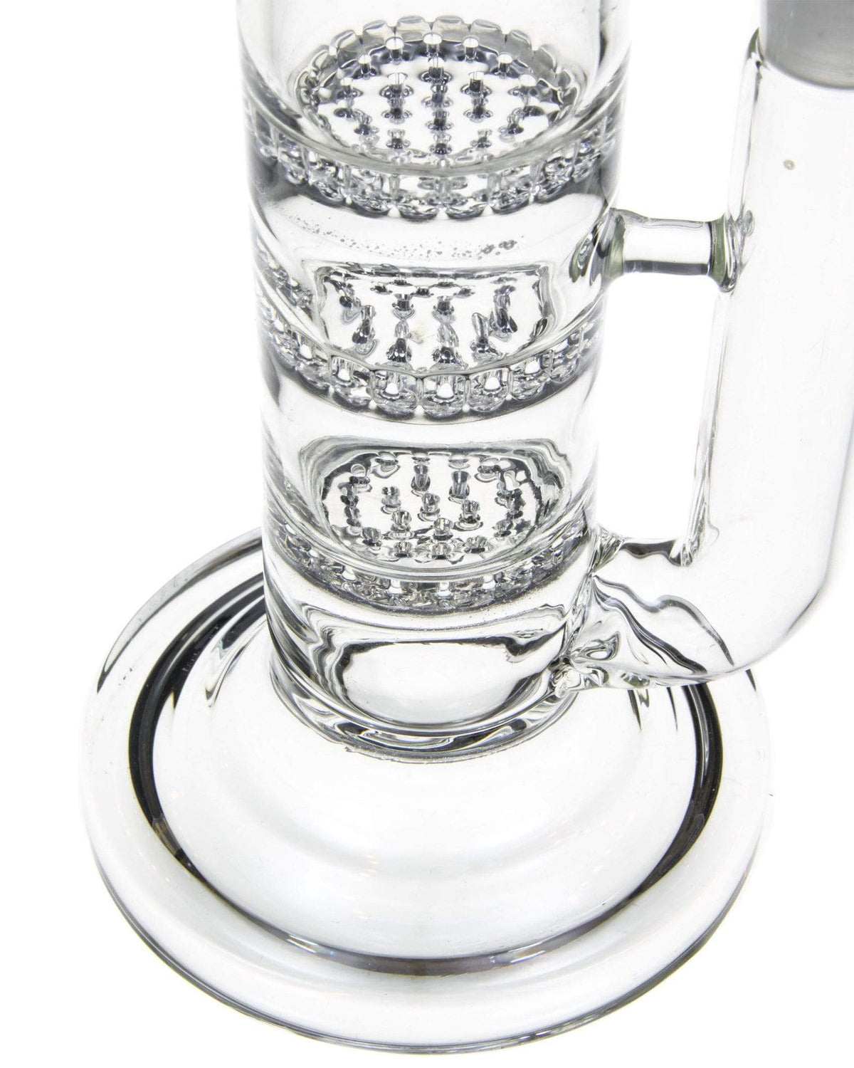 Skinny Triple Honeycomb Perc Water Pipe - view 8
