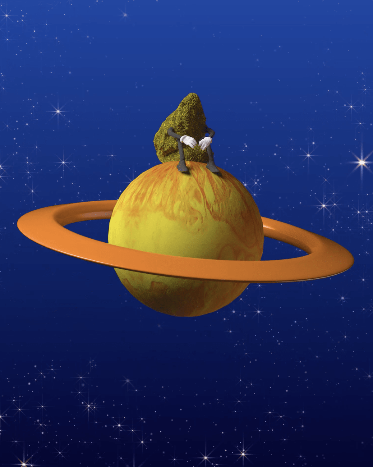 space nug -- gif nft/print combo -- 1 of 1 - East Loud