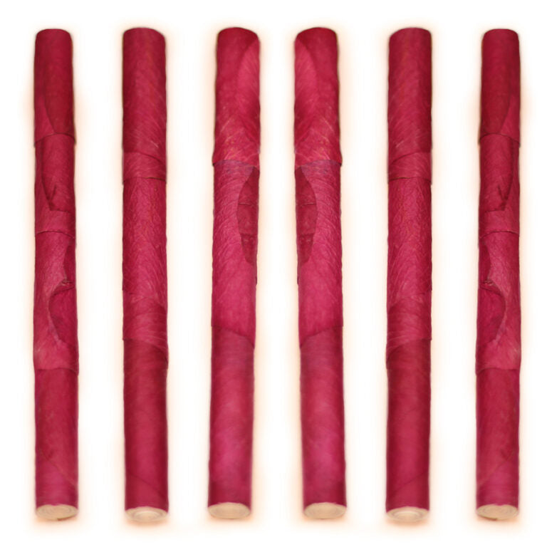 6 Hot Pink Rose Petals Slim Blunts