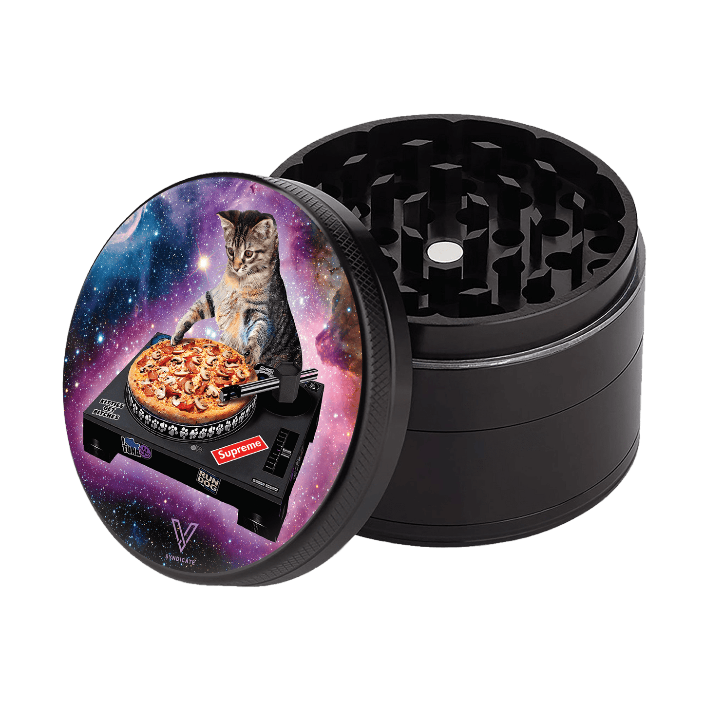 Pussy Vinyl 4-Piece CleanCut Grinder (Nonstick) - view 3