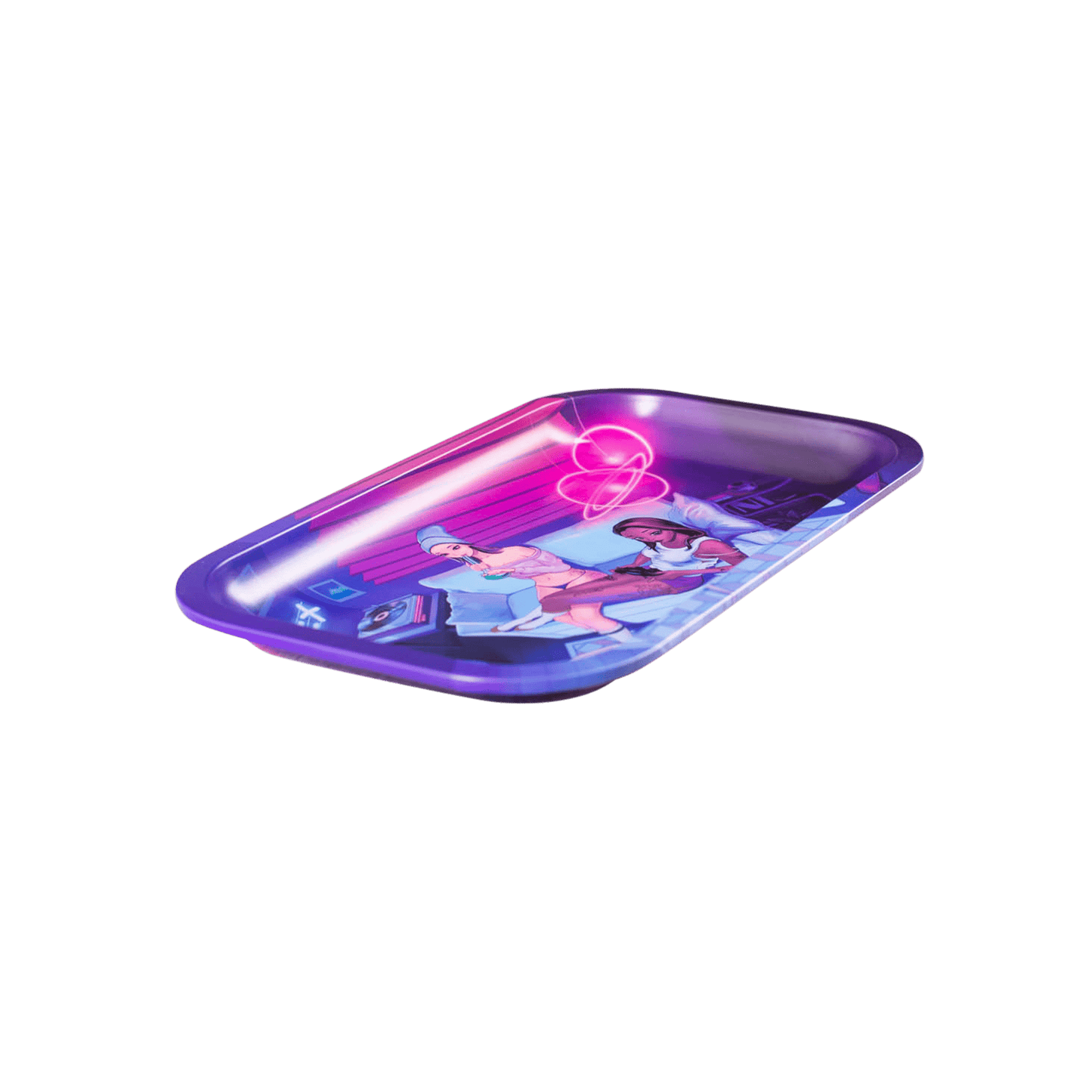 Button Mash'd Metal Rollin' Tray