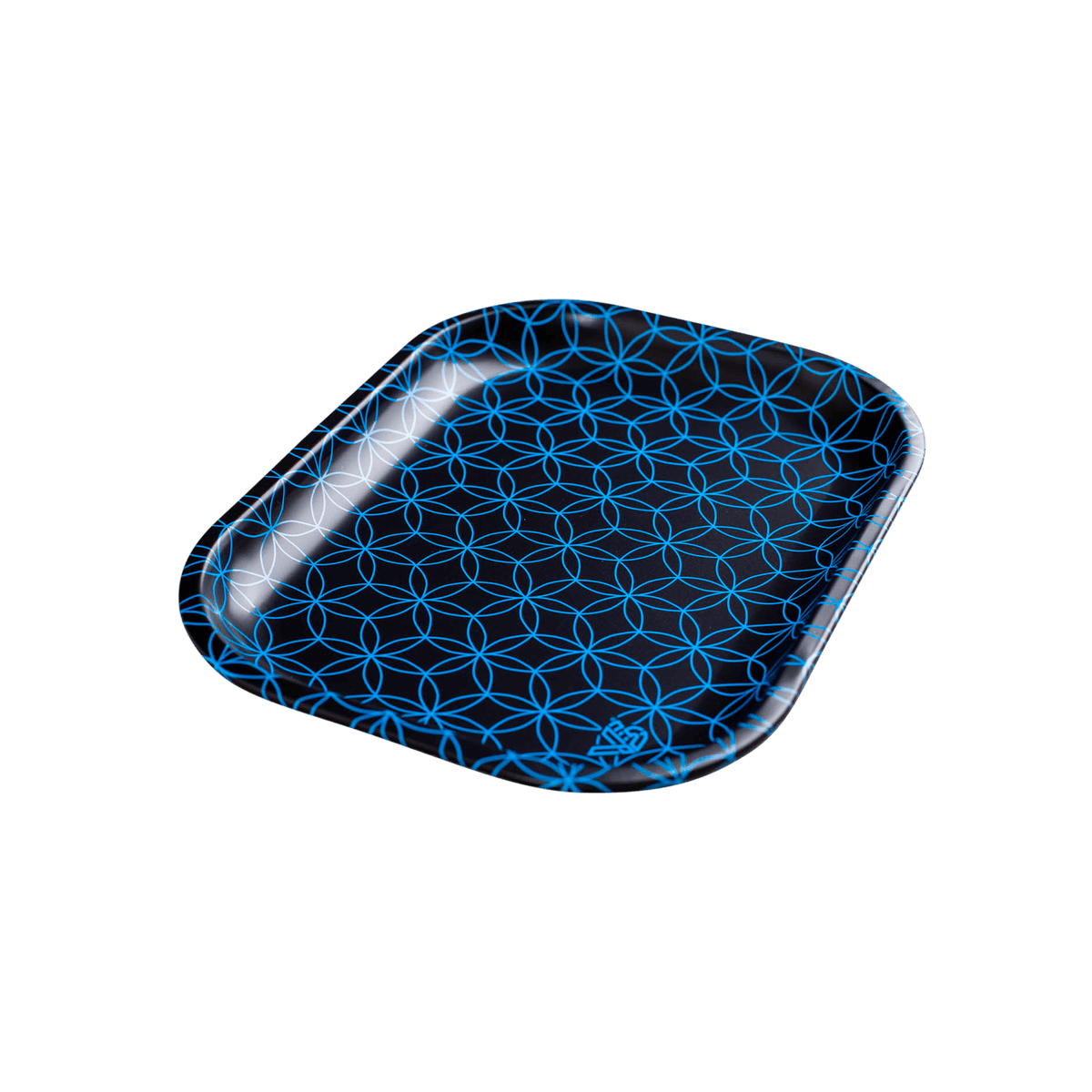 Geo Rings Metal Rollin' Tray