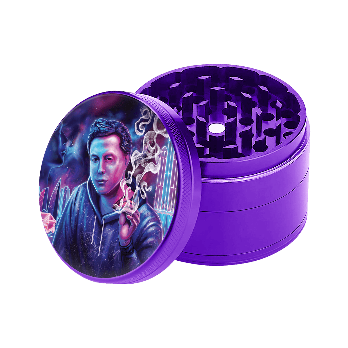 Space Xhale 4-Piece SharpShred Grinder