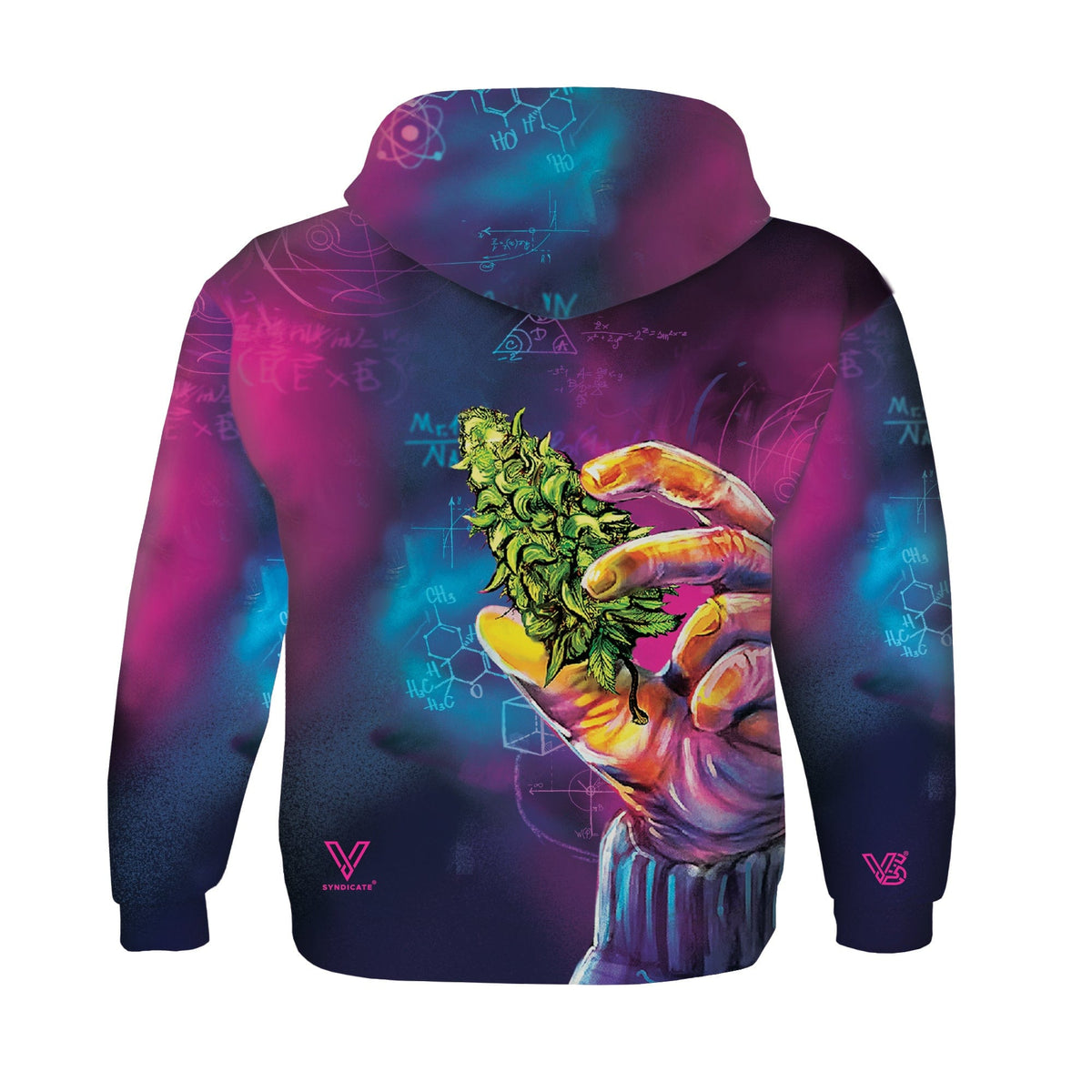 T=HC2 Einstein Classic 360° Print Hoodie - view 2