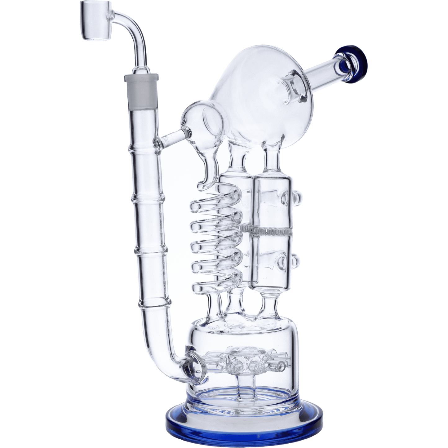 Dual Honeycomb to Sprinkler Perc Chimera Bong