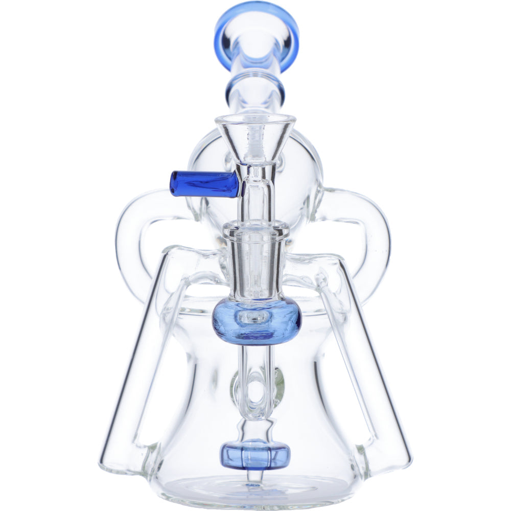 Water Pipe Funnel Perc Recycler