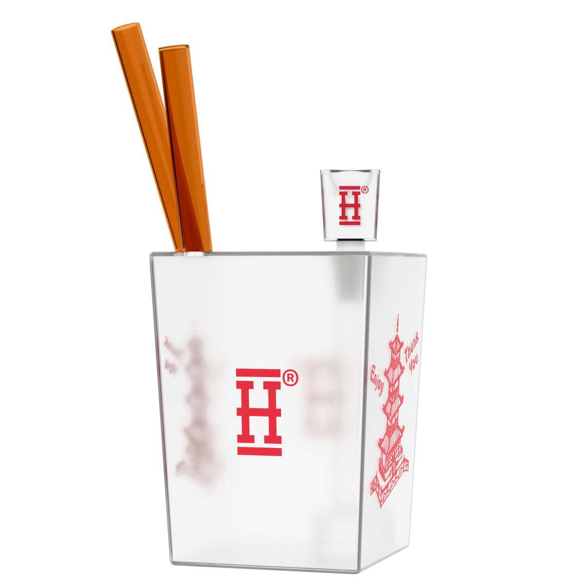 Chinese Takeout XL Bong