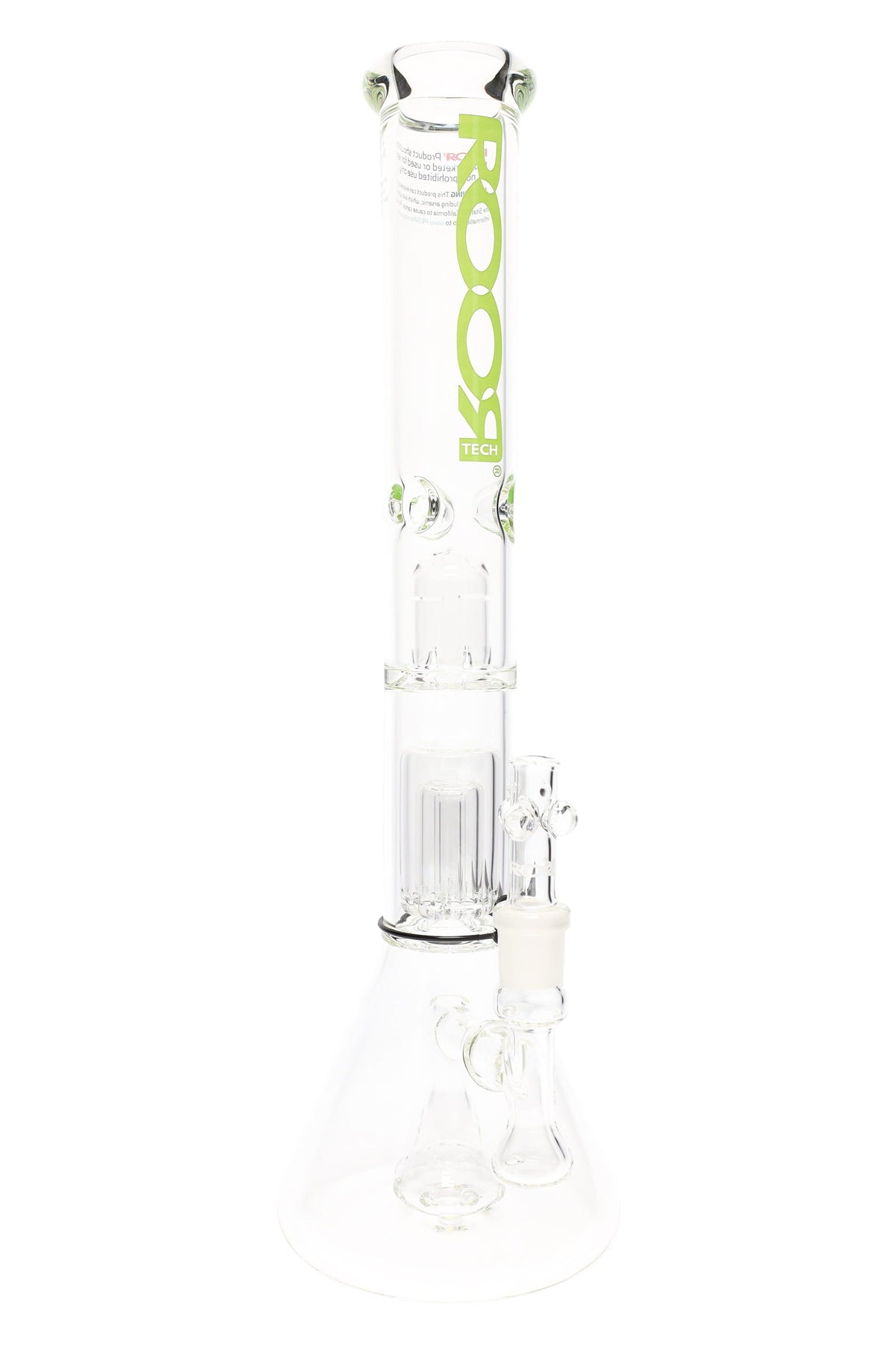 ROOR Tech Stemless Beaker Bong – Multi Percs – 18″ – 5 mm