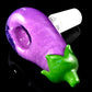 Empire Glassworks Eggplant Bong Bowl – 14.5 mm Male – US-Made