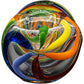 "Easter Egg" Rainbow Swirl Heavy Egg-Shaped Pipe