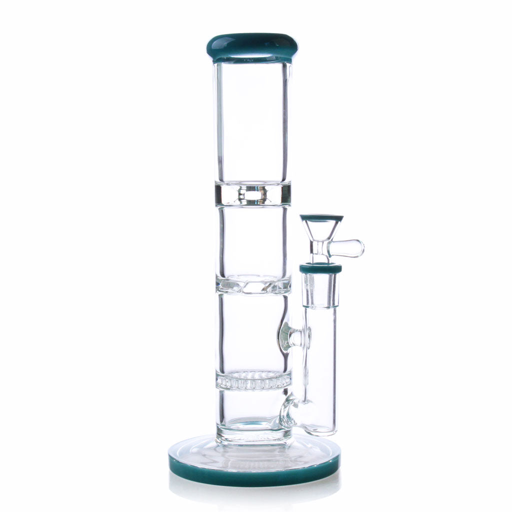 10IN CANDY COLORED STRAIGHT TUBE DAB RIG
