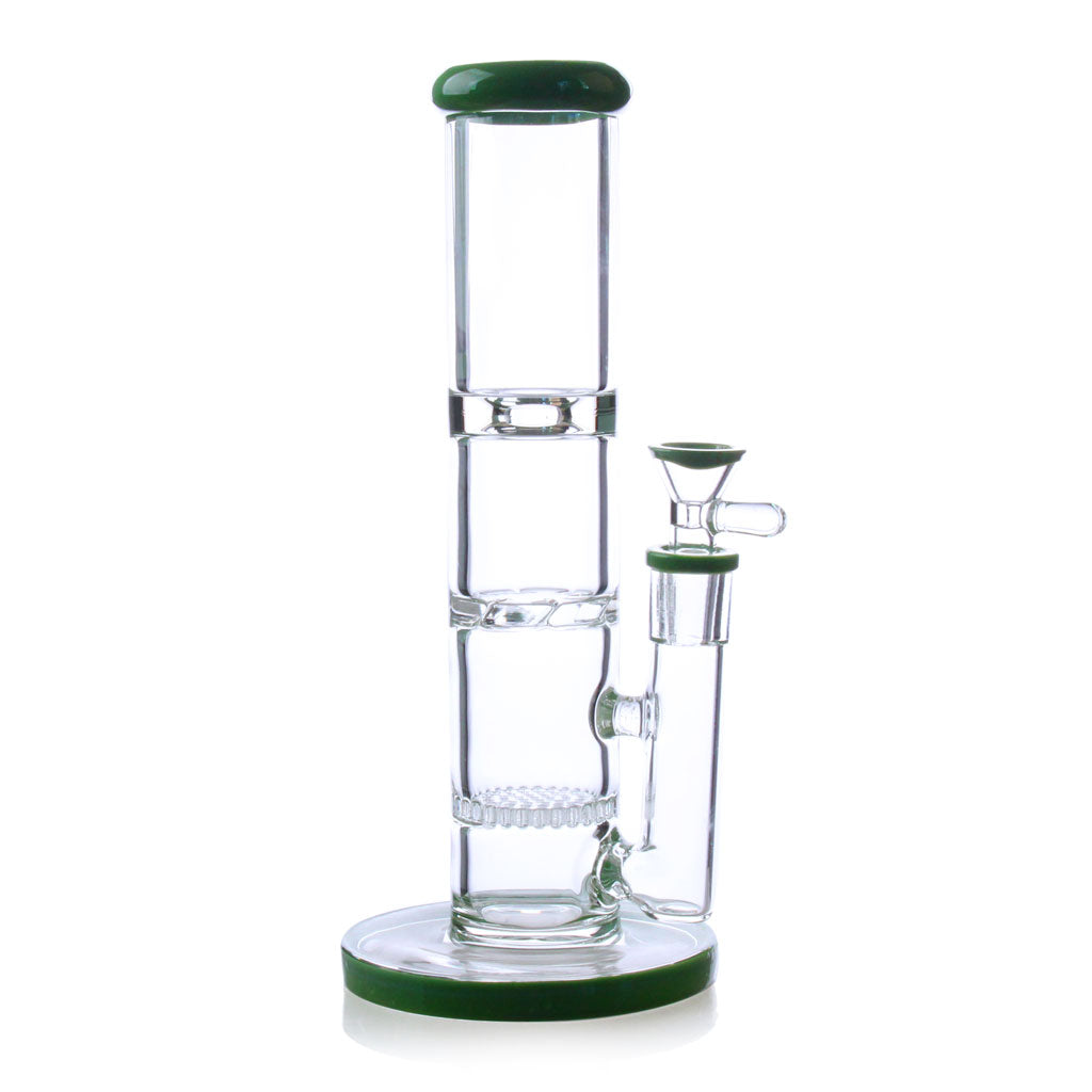 10IN CANDY COLORED STRAIGHT TUBE DAB RIG