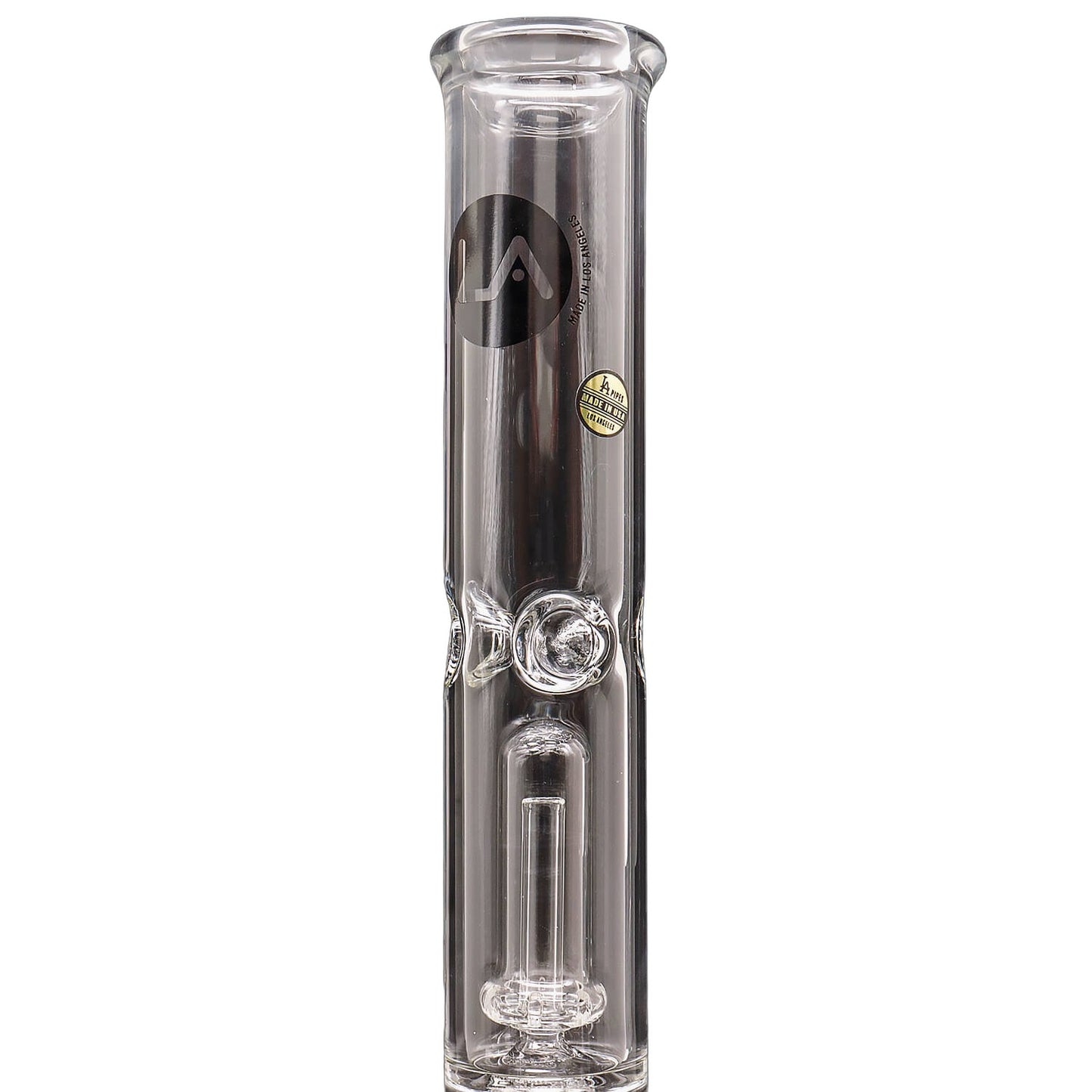 "Champ" Single or Double Showerhead Perc Beaker Bong