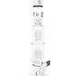 ROOR Tech 18" Multicolor Bubble Base Bong – Glass-on-Glass with Dual Stereo Tree Percs