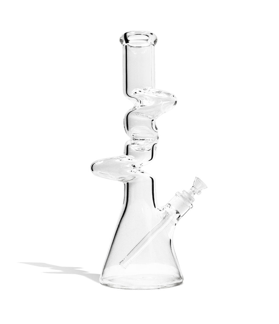 16 inch 7mm Thick Zig Zag Water Pipe with Bowl