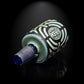 Telekinetic Dark Blue and Silver Frit Bowl