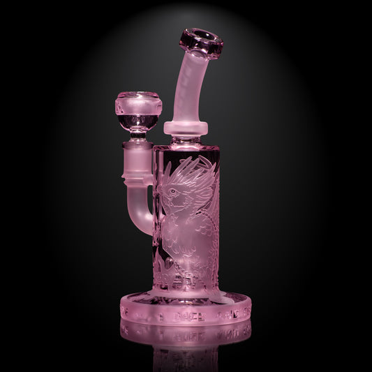 Phoenix: Forged in Fire 6" Pink Cancer Dab Rig