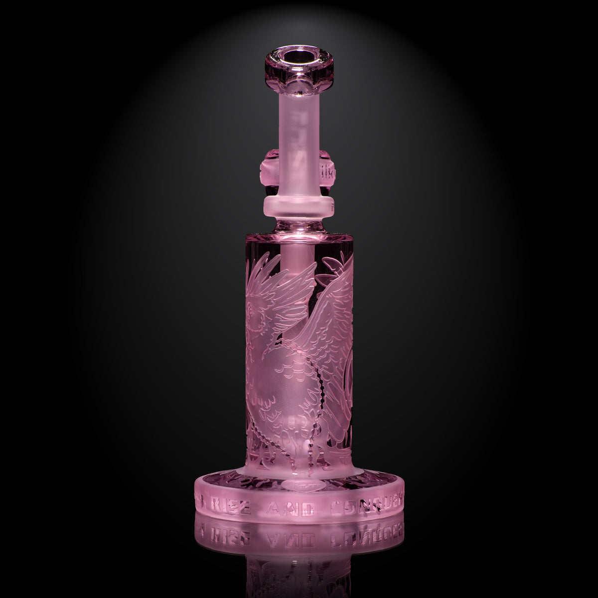 Phoenix: Forged in Fire 6" Pink Cancer Dab Rig