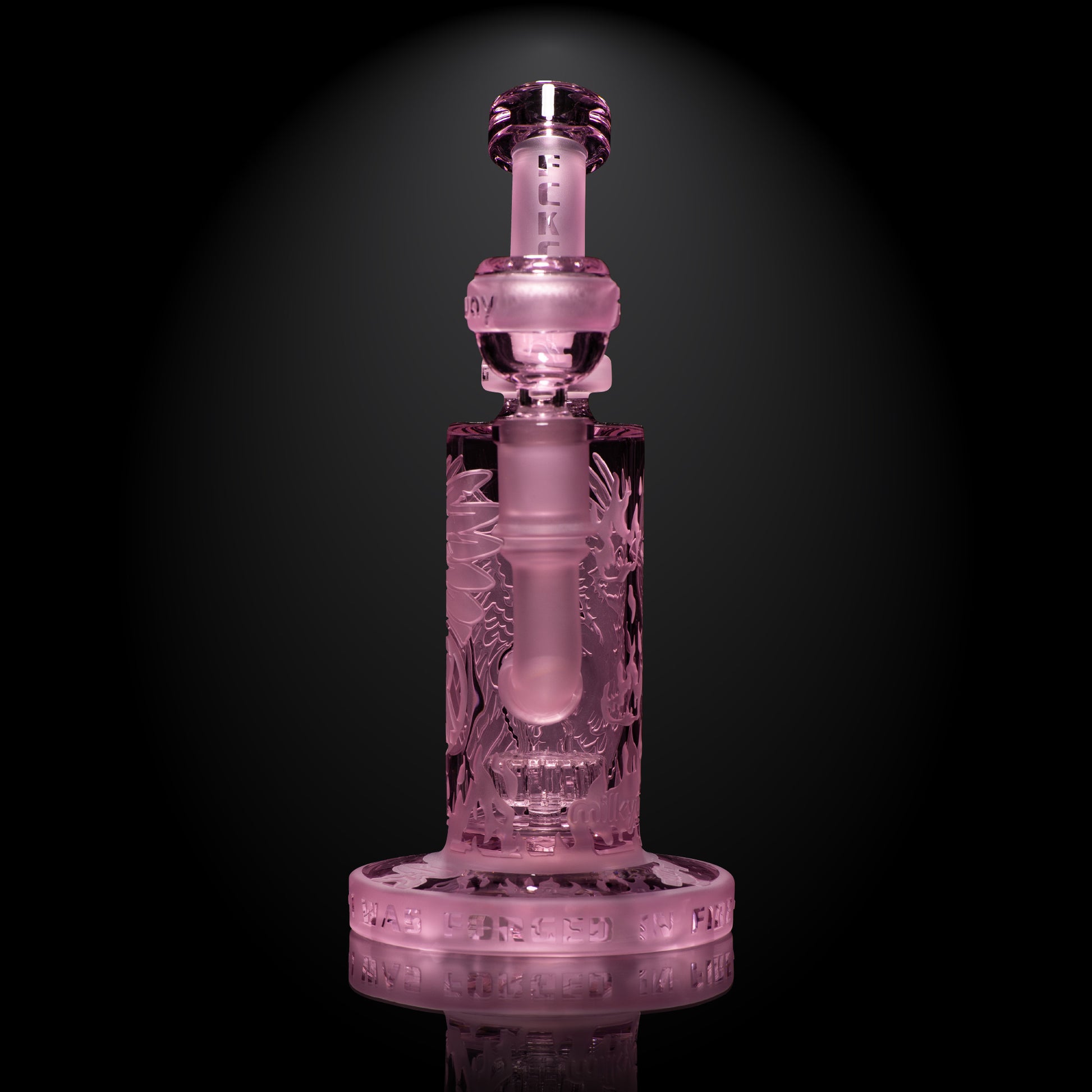 Phoenix: Forged in Fire 6" Pink Cancer Dab Rig