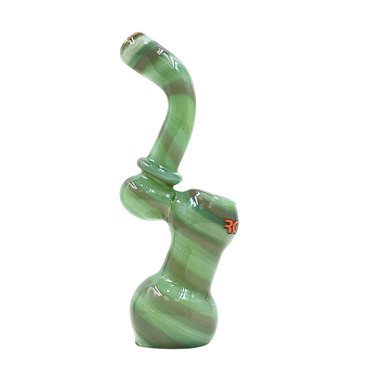 Marble Mist Rock Glass Standing Bubbler