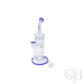 Rock Glass 12" Bent Neck Showerhead Waterpipe