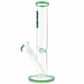 Rock Glass CrystalAxis Straight Tube Bong