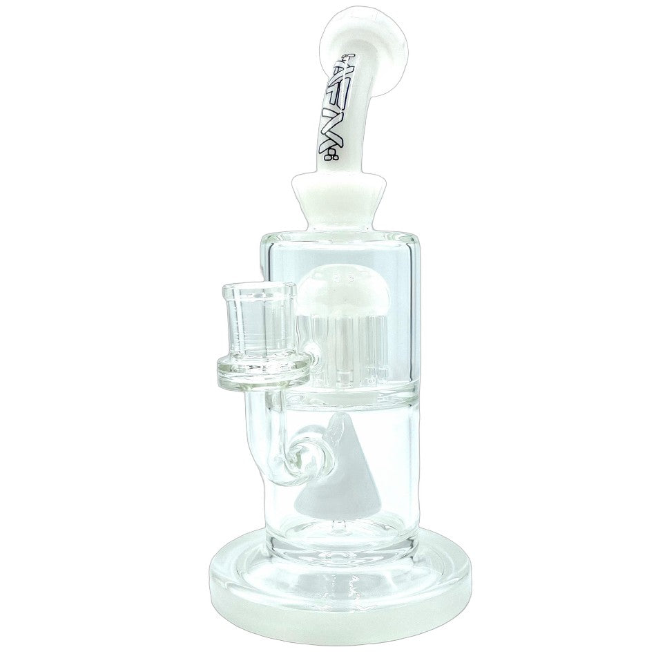 10" Pyramid Perc Glass Dab Rig