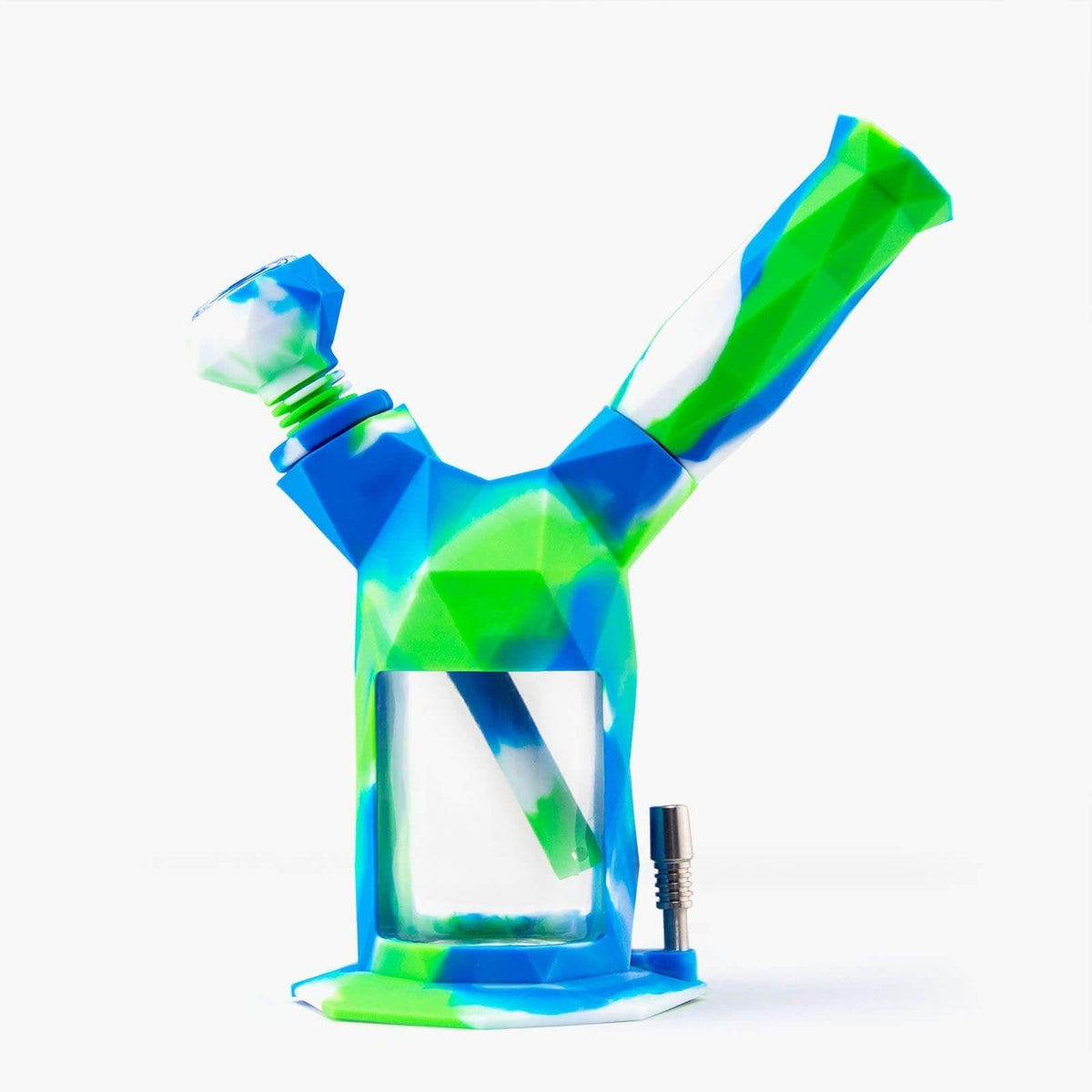 2-IN-1 Silicone Bubbler & Nectar Collector