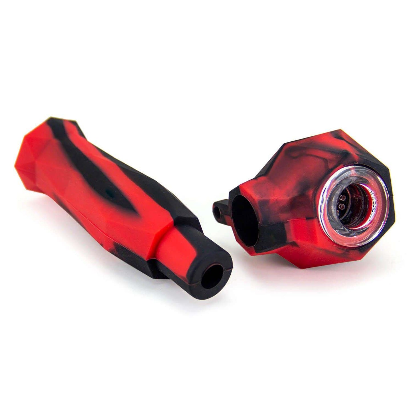 2-in-1 Silicone Honey Straw & Hand Pip