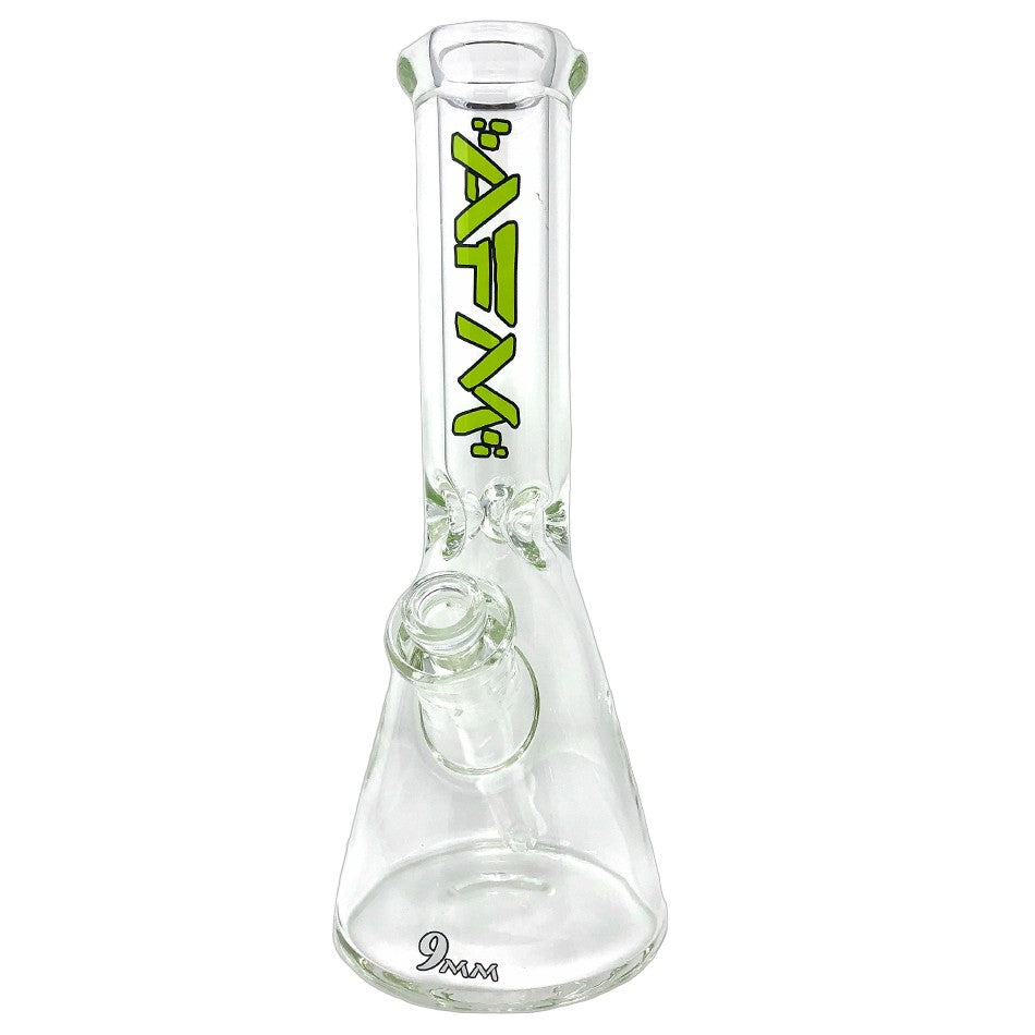 12" Heavy Boi Clear 9mm Glass Beaker Bong