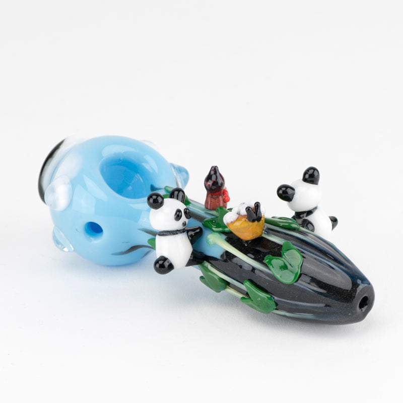 Empire Glassworks Spoon Pipe - SM - Climbing Pandas