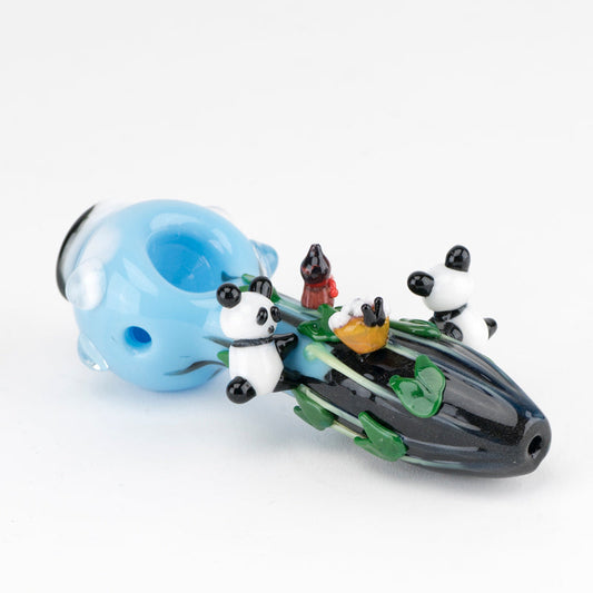Empire Glassworks Spoon Pipe - SM - Climbing Pandas