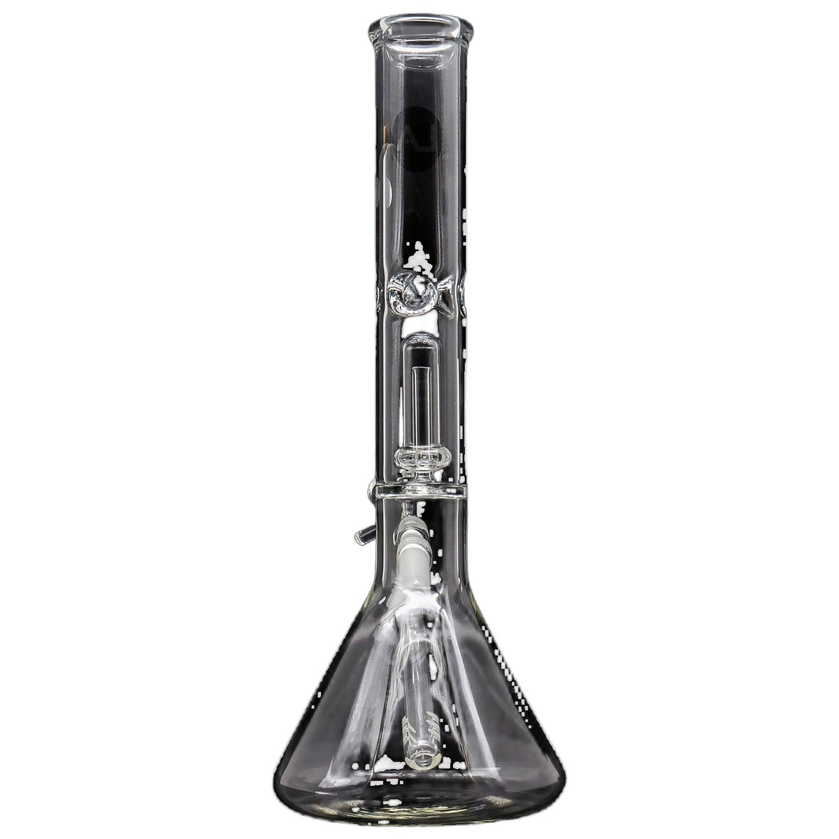 "Champ" Single or Double Showerhead Perc Beaker Bong
